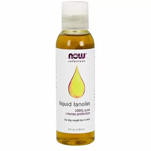 NOW FOODS NOW Liquid Lanolin 118ml - Problemy skórne - miniaturka - grafika 1