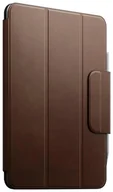Etui do tabletów - NOMAD Leather Folio do iPad Pro 11'' M4 2024 z magnetycznym mocowaniem na Apple Pencil Brązowy NM013305858 - miniaturka - grafika 1
