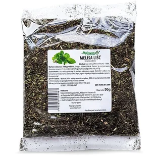 Herbata Ziołowa Melisa Liść Uspokaja Odpręża Relax - Herbata - miniaturka - grafika 1
