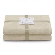 Ręczniki - AmeliaHome, Ręcznik Rubrum beżowy 50x90+70x130 cm - miniaturka - grafika 1