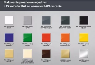 Szafa chłodnicza jednostronnie przeszklona SCh-SR/WH 1200 RAPA - Szafy i witryny chłodnicze - miniaturka - grafika 4