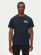 Koszulki męskie - Element T-Shirt ELYZT00520 Granatowy Regular Fit - miniaturka - grafika 1