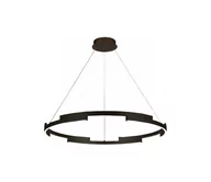 Lampy sufitowe - Redo 01-3176 - LED Żyrandol ściemnialny na lince CASTLE LED/45W/230V czarny - miniaturka - grafika 1