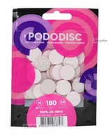 Pielęgnacja stóp - Staleks - Pro Pododisc - Disposable Files - Wymienne nakładki na dysk pedicure - rozm.M - 20 mm -180 grit. - 50 szt. - Soft White - miniaturka - grafika 1