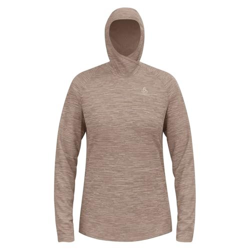 Odlo Koszulka do biegania damska z długim rękawem Essential Thermal I Sport Top I koszulka sportowa I Midlayer I koszulka fitness