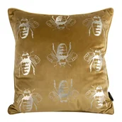 Poszewki na poduszki - Euro Firany Poszewka Eurofirany Velvet BLINK15 Miodowy 45x45 1216951 - miniaturka - grafika 1