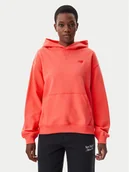 Bluzy damskie - New Balance Bluza WT41537 Pomarańczowy Relaxed Fit - miniaturka - grafika 1