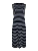 Sukienki - Vila Sukienka "Veriana" w kolorze granatowo-białym - miniaturka - grafika 1
