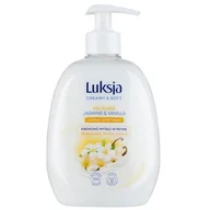 Mydła - LUKSJA Creamy & Soft Kremowe mydło w płynie Jaśmin i Wanilia, 500ml - miniaturka - grafika 1