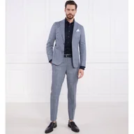 Garnitury - BOSS Garnitur C-Hanry-2Pcs-232 | Slim Fit | z dodatkiem wełny - miniaturka - grafika 1