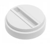 Akcesoria do oświetlenia - GTV, Baza do montażu natynkowego do adaptera 3-fazowego biała - miniaturka - grafika 1