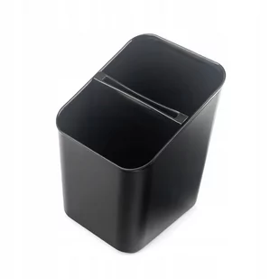KADAX Ociekacz Na sztućce Szuszarka Organizer Pojemnik Plastikowy Czarny - Suszarki do naczyń - miniaturka - grafika 1