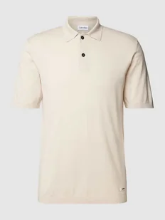 Koszulka polo o kroju regular fit w jednolitym kolorze - Koszulki męskie - miniaturka - grafika 1
