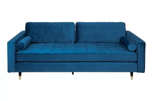 Invicta Interior Sofa cozy velvet 225 cm aqua velvet 39844 - Sofy i kanapy - miniaturka - grafika 1