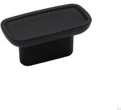 Zawiasy, okucia i inne akcesoria - Uchwyt meblowy Ink Czarny żeliwny - miniaturka - grafika 1