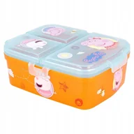 Lunch boxy - Lunchbox - Xl Dzielona Śniadaniówka Świnka Peppa - miniaturka - grafika 1