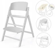 Krzesełka do karmienia - Cybex Click & Fold 4-in-1 krzesełko do karmienia / All White - miniaturka - grafika 1