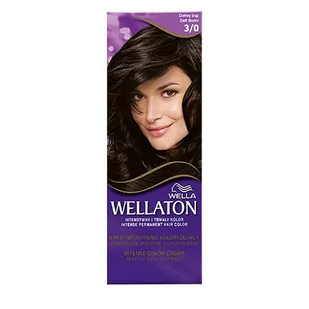 Wella Wellaton 3/0 Ciemny Brąz - Farby do włosów i szampony koloryzujące - miniaturka - grafika 1