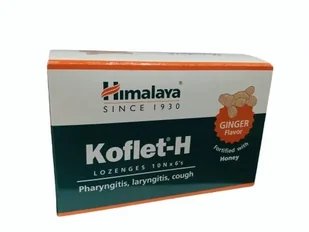 Himalaya, Koflet-H Pastylki do ssania o smaku Imbirowym, 6 pastylek - Suplementy naturalne - miniaturka - grafika 1