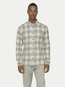 Koszule męskie - Only & Sons Koszula Gudmund 22007112 Beżowy Slim Fit - miniaturka - grafika 1