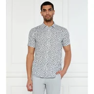 Koszule męskie - BOSS BLACK Lniana koszula C-ROAN-ken-SH-C1-251 Slim Fit stretch - miniaturka - grafika 1