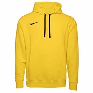 Bluzy męskie - Nike Męska bluza z kapturem Team Club 20 żółty Tour Yellow/Black m CW6894-719 - miniaturka - grafika 1