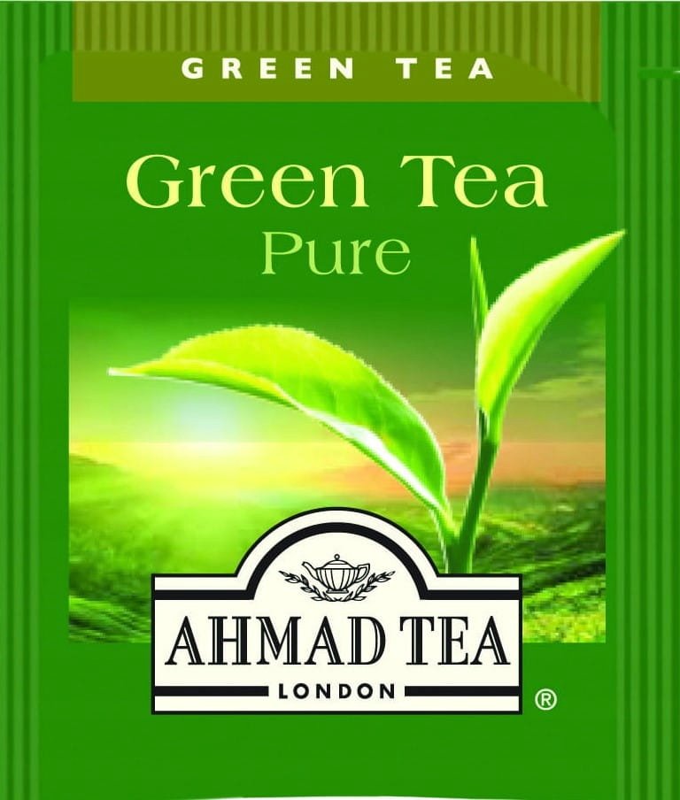 Ahmad Tea Green Tea Pure zielona herbata 500 torebek aluminiowych