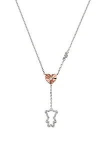 Emporio Armani naszyjnik srebrny EG3620040 - Naszyjniki - miniaturka - grafika 1