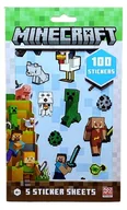 Szkolne artykuły papiernicze - Pakiet naklejek Minecraft - 5 arkuszy - miniaturka - grafika 1