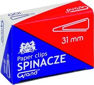 Spinacze i klipsy do papieru - Grand SPINACZ T-31 TRÓJKĄTNY /1 OP-100szt - miniaturka - grafika 1