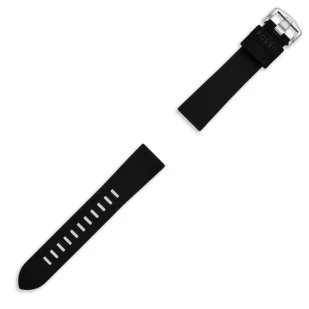 Czarny pasek do zegarka / smartwatcha Fossil 20 mm S201114  | OFICJALNY SKLEP | RATY 0% • Zapłać później PayPo • GRATIS WYSYŁKA ZWROT DO 365DNI - Akcesoria do zegarków - miniaturka - grafika 1