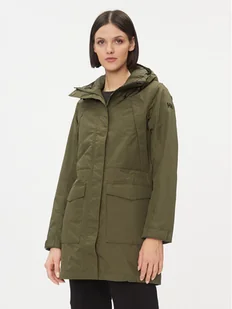 Helly Hansen Parka Frida 53686 Zielony Regular Fit - Kurtki damskie - miniaturka - grafika 1
