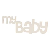 Scrapbooking - EKO-DECO, napis kartonowy, My baby - miniaturka - grafika 1