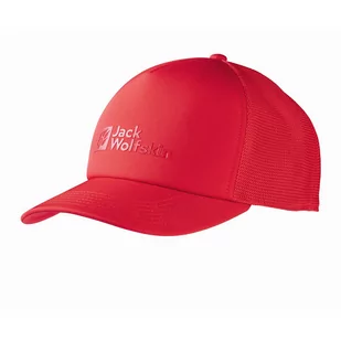 Czapka z daszkiem Jack Wolfskin USON CAP red glow - ONE SIZE - Czapki męskie - miniaturka - grafika 1