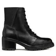Botki damskie - Botki Geox D Damiana D46QCC 043NH C9999 Czarny - miniaturka - grafika 1