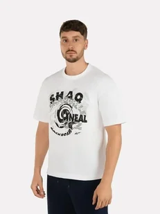 Koszulka męska bawełniana Reebok Gs Hs Shaq Spiral Tee 100218841 L Biała (1200161542336). T-shirty męskie - Koszulki męskie - miniaturka - grafika 1