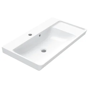 Sensea Umywalka ceramiczna meblowa Easy 71 - Umywalki - miniaturka - grafika 1