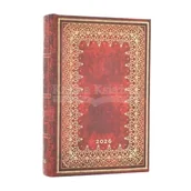 Pozostałe książki - 2026 Foiled (Old Leather Collection) Mini 12-month Day-at-a-Time Hardcover Flexi Dayplanner 2026 (Elastic Band Closure) - miniaturka - grafika 1