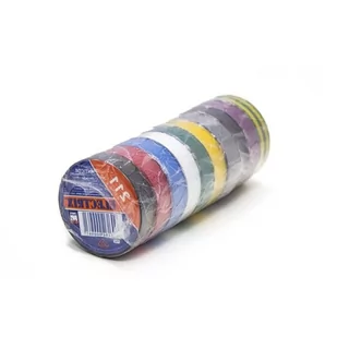 Taśma izolacyjna 15x10m tęcza PCW - Taśmy izolacyjne i naprawcze - miniaturka - grafika 1