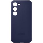 Etui i futerały do telefonów - Samsung Etui Silicone Cover do Galaxy S23 EF-PS911TNEGWW Granatowy - miniaturka - grafika 1