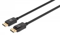 Kable komputerowe i do monitorów - Manhattan 353618 kabel DisplayPort 2 m Czarny - miniaturka - grafika 1