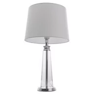 Lampy stojące - Cosmo Light INSP. CHARLOTTE T01332WH Lampa stołowa Kryształowa 62 cm T01332WH - miniaturka - grafika 1