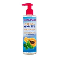 Mydła - Dermacol Aroma Moment Papaya & Mint Tropical Liquid Soap Mydło w płynie 250 ml - miniaturka - grafika 1