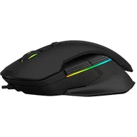 Myszki - Delux M627 RGB czarna RT-DM627 - miniaturka - grafika 1