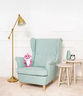 Figurki dla dzieci - Baby Shark Rekin Maskotka Przytulanka Pluszak 30Cm - Różówy - miniaturka - grafika 1