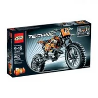 Klocki - LEGO Technic - Motor crossowy 2w1 42007 - miniaturka - grafika 1