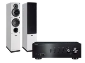 Zestawy stereo - Yamaha A-S501 (czarny) + TESI 561 (biały) - miniaturka - grafika 1