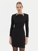 Sukienki - Rinascimento Sukienka koktajlowa CFC0126529003 Czarny Slim Fit - miniaturka - grafika 1