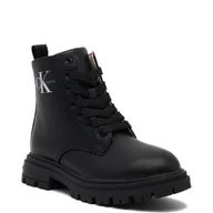 Buty dla dziewczynek - CALVIN KLEIN JEANS Botki - miniaturka - grafika 1
