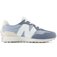 Sneakersy damskie - New Balance Buty Sneakersy Niebieskie 327 GS327FH - miniaturka - grafika 1